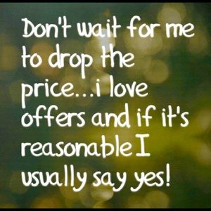 Reasonable offers and bundles welcome!